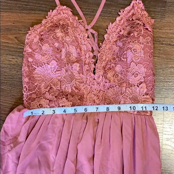 NWOT forever 21 crochet maxi dress - Picture 6 of 6